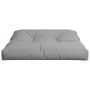 Cojín para sofá de palets de tela gris 80x80x12 cm by , Cushions for chairs and sofas - Ref: Foro24-360492, Price: 41,87 €, D...