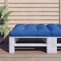 Cojín para sofá de palets de tela azul 80x80x12 cm | Foro24.es | Tu tienda online para hogar, jardín y más Foro24.es