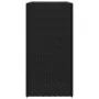 Jardineras 2 unidades ratán sintético negro 40x40x80 cm | Foro24.es | Tu tienda online para hogar, jardín y más Foro24.es