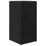 Jardineras 2 unidades ratán sintético negro 40x40x80 cm | Foro24.es | Tu tienda online para hogar, jardín y más Foro24.es