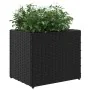 Jardineras 2 unidades ratán sintético negro 36x30x32 cm by , Pots and planters - Ref: Foro24-3210531, Price: 66,66 €, Discoun...