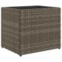 Jardineras 2 unidades ratán sintético gris 36x30x32 cm by , Pots and planters - Ref: Foro24-3210533, Price: 65,11 €, Discount: %