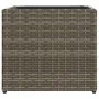 Jardineras 2 unidades ratán sintético gris 36x30x32 cm by , Pots and planters - Ref: Foro24-3210533, Price: 65,11 €, Discount: %