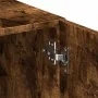 Armario estrecho madera ingeniería roble ahumado 50x42,5x225 cm by , Sideboards - Ref: Foro24-3281305, Price: 195,22 €, Disco...