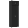 Armario de madera de ingeniería negro 70x42,5x225 cm de , Aparadores - Ref: Foro24-3281330, Precio: 260,31 €, Descuento: %