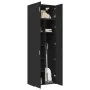 Armario de madera de ingeniería negro 70x42,5x225 cm de , Aparadores - Ref: Foro24-3281330, Precio: 260,31 €, Descuento: %