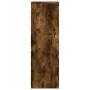 Soportes de plantas madera ingeniería roble ahumado 33x33x100cm de , Soportes para macetas - Ref: Foro24-852955, Precio: 59,5...