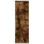 Soportes de plantas madera ingeniería roble ahumado 33x33x100cm de , Soportes para macetas - Ref: Foro24-852955, Precio: 59,5...
