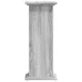 Soportes de plantas madera ingeniería gris Sonoma 33x33x80 cm by , Pot stands - Ref: Foro24-852974, Price: 46,55 €, Discount: %