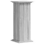 Soportes de plantas madera ingeniería gris Sonoma 33x33x80 cm by , Pot stands - Ref: Foro24-852974, Price: 46,55 €, Discount: %