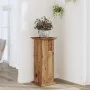 Soportes de plantas madera ingeniería envejecida 33x33x80 cm de , Soportes para macetas - Ref: Foro24-852976, Precio: 49,53 €...