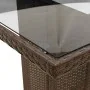 Set de mesa y sillas jardín 7 pzas con cojines ratán PE marrón | Foro24.es | Tu tienda online para hogar, jardín y más Foro24.es