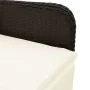 Set de mesa y sillas de jardín y cojines 11 pzas ratán PE negro von , Gartensets - Ref: Foro24-3277273, Preis: 1,00 €, Rabatt: %