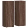 Soportes para plantas 2 uds madera marrón roble 33x33x100 cm by , Pot stands - Ref: Foro24-3307888, Price: 120,95 €, Discount: %