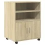 Armario con ruedas madera ingeniería roble Sonoma 60x48x81 cm von , Aktenschränke - Ref: Foro24-853166, Preis: 98,77 €, Rabat...