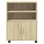 Armario con ruedas madera ingeniería roble Sonoma 60x48x81 cm von , Aktenschränke - Ref: Foro24-853166, Preis: 98,77 €, Rabat...