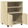 Armario con ruedas madera ingeniería roble Sonoma 60x48x81 cm von , Aktenschränke - Ref: Foro24-853166, Preis: 98,77 €, Rabat...