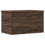 Caja de almacenaje madera ingeniería marrón roble 60x35x35 cm by , Storage trunks - Ref: Foro24-840680, Price: 62,67 €, Disco...