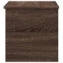 Caja de almacenaje madera ingeniería marrón roble 60x35x35 cm by , Storage trunks - Ref: Foro24-840680, Price: 62,67 €, Disco...