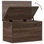 Caja de almacenaje madera ingeniería marrón roble 60x35x35 cm by , Storage trunks - Ref: Foro24-840680, Price: 62,67 €, Disco...