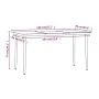 Juego de comedor para jardín 5 piezas con cojines gris y negro by , Garden sets - Ref: Foro24-3099313, Price: 382,41 €, Disco...