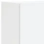 Mueble de pared de TV con luces LED 8 piezas blanco de , Muebles TV - Ref: Foro24-3216764, Precio: 356,32 €, Descuento: %