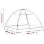 Mosquitera con puertas Mongolia 220 malla negra 200x200x135 cm by , Mosquito nets - Ref: Foro24-4010045, Price: 27,62 €, Disc...
