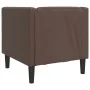 Sillón Chesterfield de cuero artificial marrón | Foro24.es | Tu tienda online para hogar, jardín y más Foro24.es