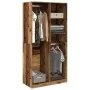 Armario de madera ingeniería envejecida 100x50x200 cm | Foro24.es | Tu tienda online para hogar, jardín y más Foro24.es