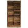 Armario de madera ingeniería envejecida 100x50x200 cm | Foro24.es | Tu tienda online para hogar, jardín y más Foro24.es