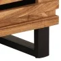 Aparador alto madera maciza de acacia 60x34x100 cm by , CD and DVD storage - Ref: Foro24-377585, Price: 173,84 €, Discount: %