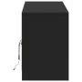 Mueble de TV con LED madera de ingeniería negro 139,5x34x50 cm von , TV-Möbel - Ref: Foro24-852195, Preis: 130,20 €, Rabatt: %