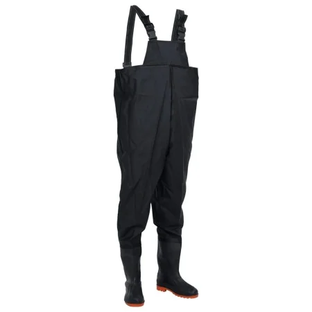 Vadeador de pecho con botas negro talla 39 by , Waders for hunting and fishing - Ref: Foro24-4016982, Price: 33,95 €, Discoun...