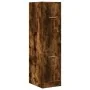 Armario botiquín madera ingeniería roble ahumado 30x41x118 cm by , Lockers and storage cabinets - Ref: Foro24-855164, Price: ...