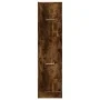 Armario botiquín madera ingeniería roble ahumado 30x41x118 cm by , Lockers and storage cabinets - Ref: Foro24-855164, Price: ...