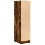 Armario botiquín madera ingeniería roble ahumado 30x41x118 cm by , Lockers and storage cabinets - Ref: Foro24-855164, Price: ...