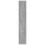 Armario botiquín madera ingeniería gris Sonoma 30x41x174,5 cm de , Taquillas y armarios de almacenamiento - Ref: Foro24-33096...