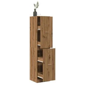 Armario botiquín madera ingeniería roble artisian 40x41x174,5cm by , Lockers and storage cabinets - Ref: Foro24-3309653, Pric...