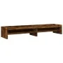 Soporte de pantalla madera ingeniería roble ahumado 100x24x16cm | Foro24.es | Tu tienda online para hogar, jardín y más Foro24.es