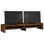 Soporte de pantalla madera ingeniería roble ahumado 100x24x16cm | Foro24.es | Tu tienda online para hogar, jardín y más Foro24.es