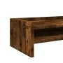 Soporte de pantalla madera ingeniería roble ahumado 100x24x16cm | Foro24.es | Tu tienda online para hogar, jardín y más Foro24.es