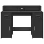 Escritorio con luz LED madera ingeniería negro 120x55x91 cm von , Schreibtische - Ref: Foro24-3309412, Preis: 232,37 €, Rabat...