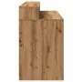 Escritorio con LED madera ingeniería roble artisian 120x55x91cm by , Desks - Ref: Foro24-3309419, Price: 188,75 €, Discount: %