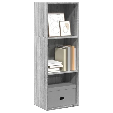 Estantería de madera de ingeniería gris Sonoma 40x30x114 cm von , Bücherregale und Regale - Ref: Foro24-857872, Preis: 46,81 ...