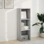 Estantería de madera de ingeniería gris Sonoma 40x30x114 cm von , Bücherregale und Regale - Ref: Foro24-857872, Preis: 46,81 ...