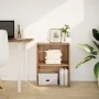 Estantería de madera de ingeniería roble artisian 60x30x77 cm by , Bookcases and shelves - Ref: Foro24-857898, Price: 45,71 €...
