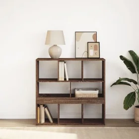 Estantería/divisor de espacios marrón roble 100x33x94,5 cm by , Bookcases and shelves - Ref: Foro24-854478, Price: 84,57 €, D...
