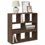 Estantería/divisor de espacios marrón roble 100x33x94,5 cm de , Librerías y estanterías - Ref: Foro24-854478, Precio: 84,57 €...