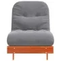 Futón sofá cama con colchón madera maciza marrón 70x206x11 cm | Foro24.es | Tu tienda online para hogar, jardín y más Foro24.es