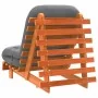 Futón sofá cama con colchón madera maciza marrón 70x206x11 cm | Foro24.es | Tu tienda online para hogar, jardín y más Foro24.es